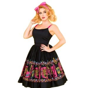 Pinup Couture PUG x Stephanie Buscema Musical Jenny Size Large